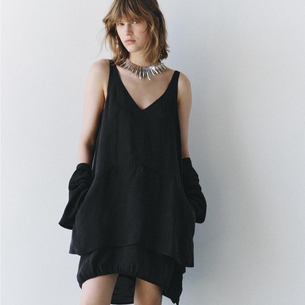 ZARA COLLECTION SHORT STRAPPY DRESS